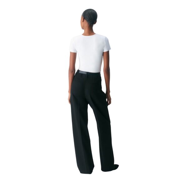 Aritzia - Babaton - Original Contour Crew Waist T-shirt- Size Small- White🤍 - Picture 2 of 6